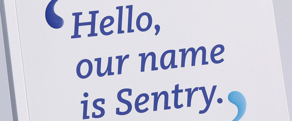 Reviewed: Follow-up: New Identity for Sentry by Futurebrand